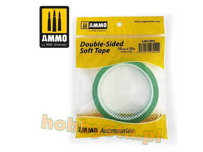 Double-sided Soft Tape (15mm X 10m) - zdjęcie 1 Double-sided Soft Tape (15mm X 10m) - zdjęcie 1