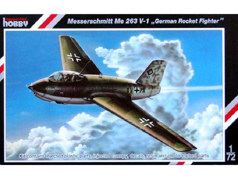 Messerschmitt Me-263 V-1 - niemiecki myśliwiec rakietowy - zdjęcie 1 Messerschmitt Me-263 V-1 - niemiecki myśliwiec rakietowy - zdjęcie 1
