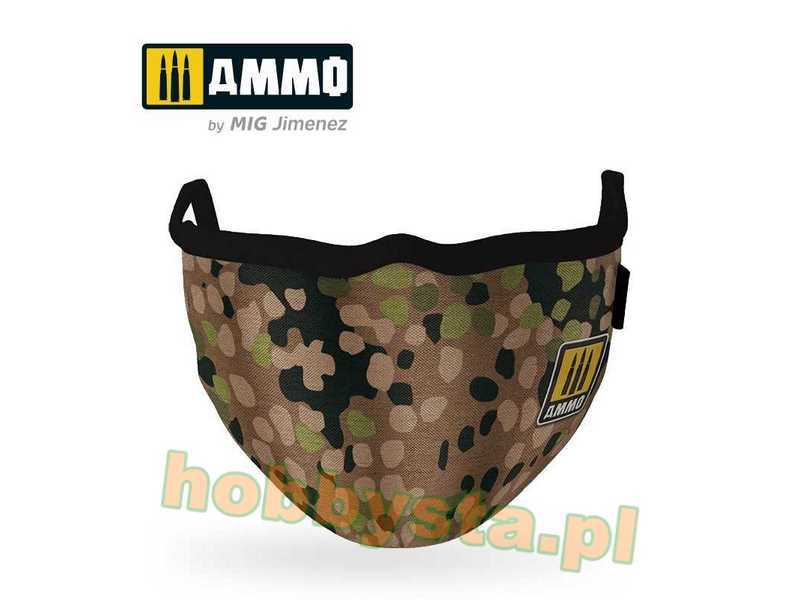 Erbsenmuster Ammo Face Mask - zdjęcie 1