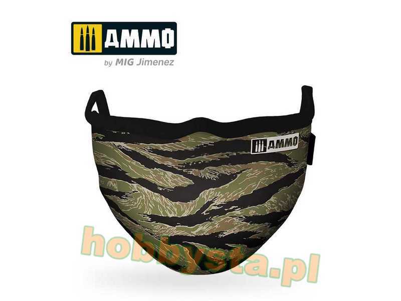 Tiger Camo Ammo Face Mask - zdjęcie 1 Tiger Camo Ammo Face Mask - zdjęcie 1