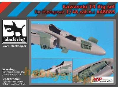 Kawasaki T 4 Big Set For Hasegawa - zdjęcie 1