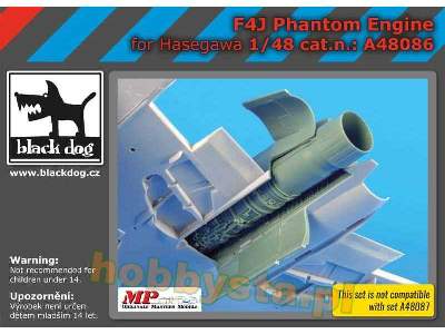 F4j Phantom Engine For Hasegawa - zdjęcie 1