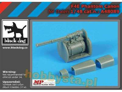 F4e Phantom Canon For Italeri - zdjęcie 1