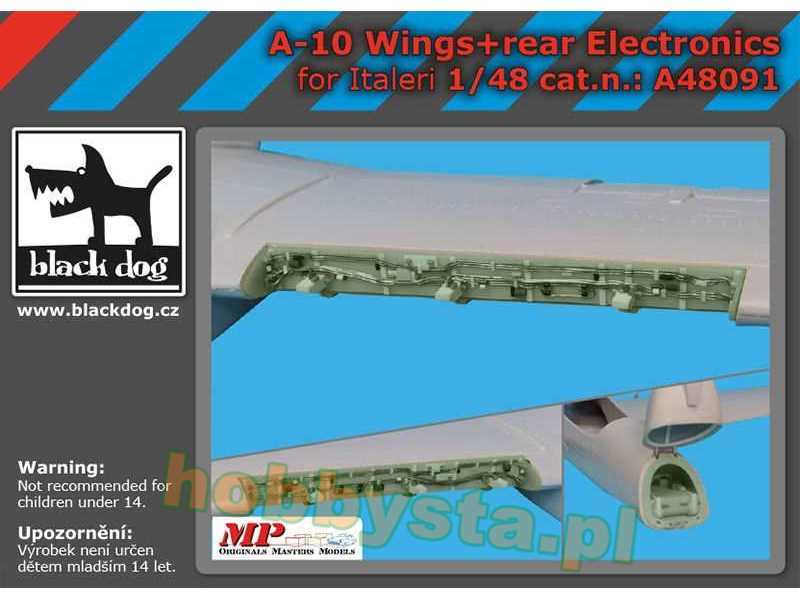 A-10 Wings + Rear Electronics For Italeri - zdjęcie 1 A-10 Wings + Rear Electronics For Italeri - zdjęcie 1