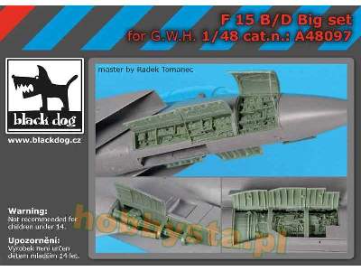 F-15 C/D Big Set For G.W.H - zdjęcie 1