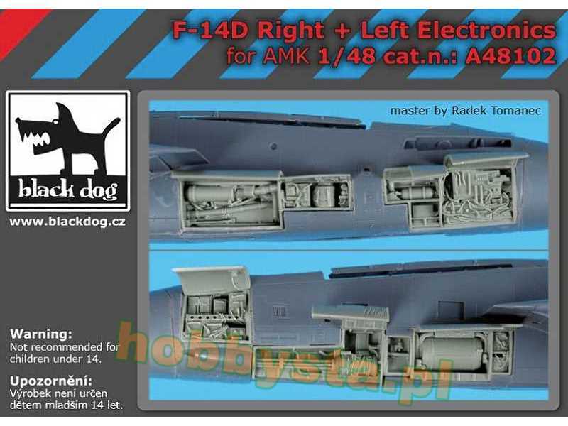 F-14d Right + Left Electronics For Amk - zdjęcie 1