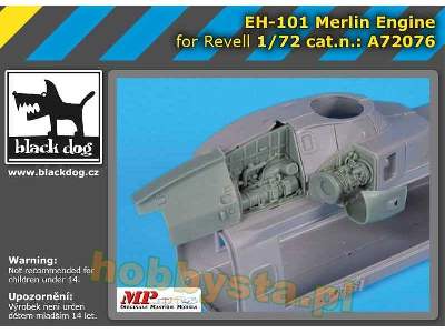 Eh-101 Merlin Engine For Revell - zdjęcie 1