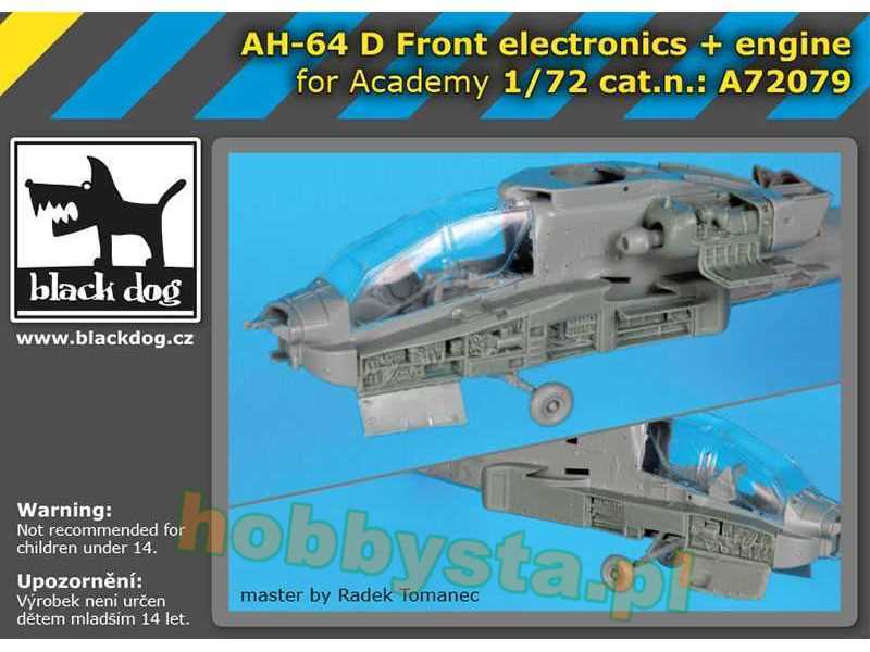 Ah-64 D Front Electronics + Engine For Academy - zdjęcie 1