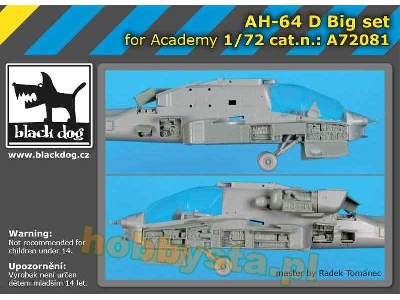 Ah-64d Big Set For Academy - zdjęcie 1