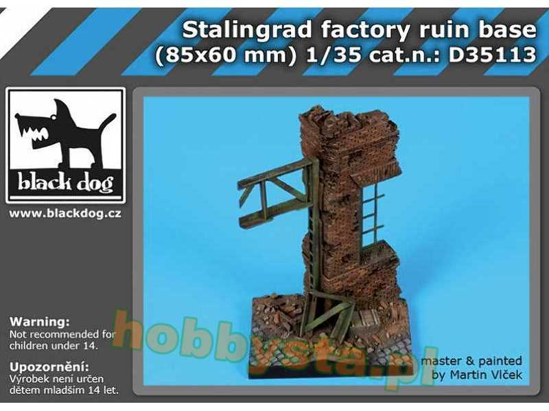 Stalingrad Factory Ruin Base (85x60 mm) - zdjęcie 1 Stalingrad Factory Ruin Base (85x60 mm) - zdjęcie 1