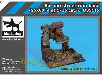 Europe Street Ruin Base (95x60 mm) - zdjęcie 1