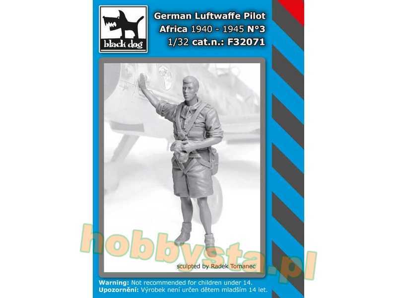 German Lufttwafe Pilot Africa N°3 - zdjęcie 1