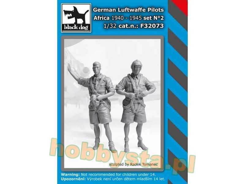 German Luftwafe Pilots Africa N°2 - zdjęcie 1