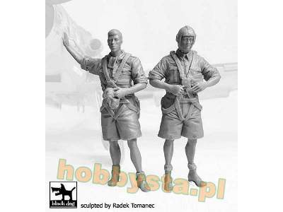 German Luftwafe Pilots Africa N°2 - zdjęcie 2