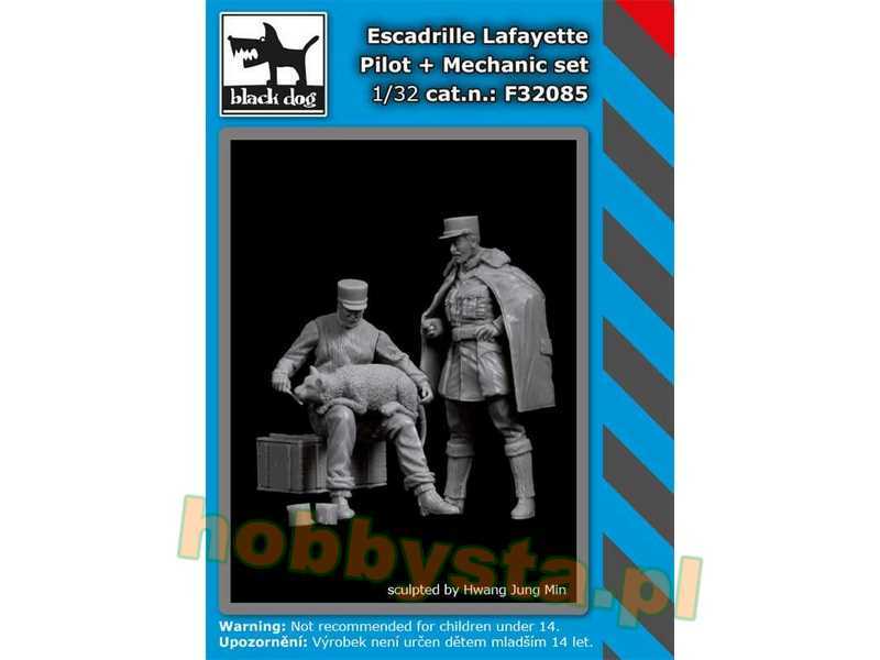 Escadrile Lafayette Pilot + Mechanic Set - zdjęcie 1 Escadrile Lafayette Pilot + Mechanic Set - zdjęcie 1