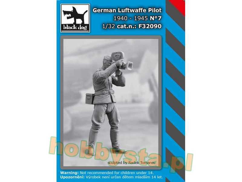 WWii German Luftwaffe Pilot N°7 1940-45 - zdjęcie 1 WWii German Luftwaffe Pilot N°7 1940-45 - zdjęcie 1