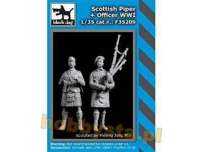 Scottish Piper + Officer WWi - zdjęcie 1