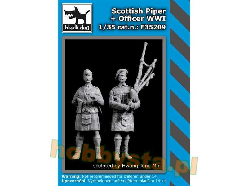 Scottish Piper + Officer WWi - zdjęcie 1 Scottish Piper + Officer WWi - zdjęcie 1