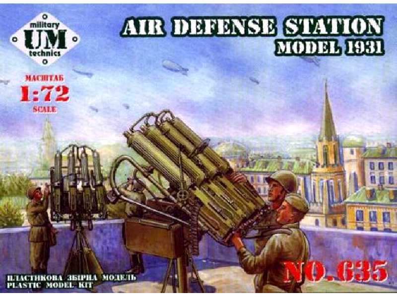 Stanowisko obrony przeciwlotniczej - model 1931 - zdjęcie 1 Stanowisko obrony przeciwlotniczej - model 1931 - zdjęcie 1