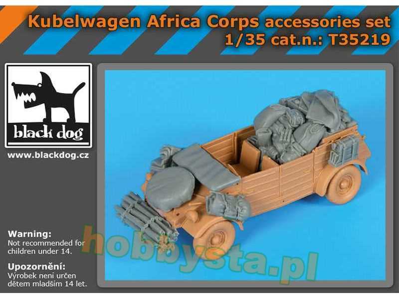 Kübelwagen Africa Corps Accessories Set For Tamiya - zdjęcie 1