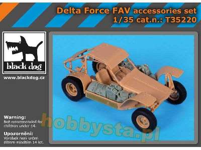 Delta Force Fav Accessories Set For Hobby Boss - zdjęcie 1