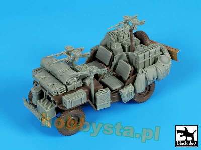 British Sas Jeep Africa Accessories Set For Tamiya - zdjęcie 2