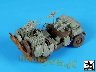 British Sas Jeep Africa Accessories Set For Tamiya - zdjęcie 3