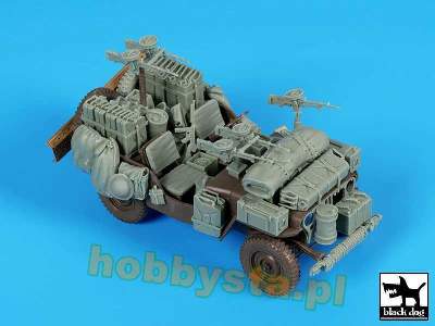 British Sas Jeep Africa Accessories Set For Tamiya - zdjęcie 4