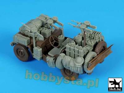 British Sas Jeep Africa Accessories Set For Tamiya - zdjęcie 5