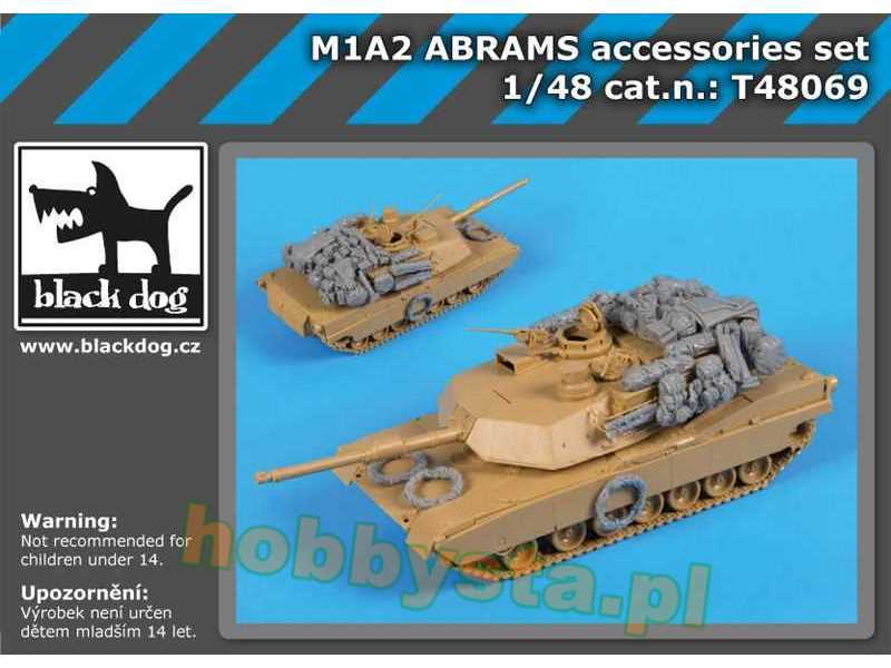 M1a2 Abrams Accessories Set For Tamiya - zdjęcie 1