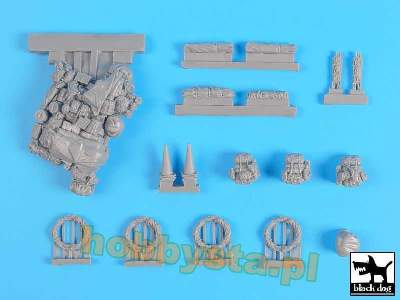 M1a2 Abrams Accessories Set For Tamiya - zdjęcie 6