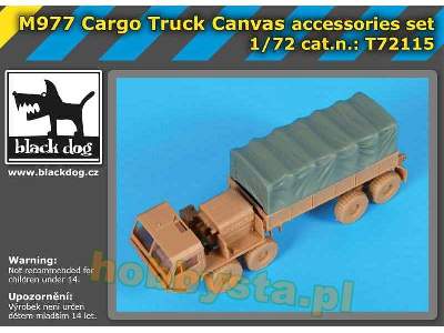 M 977 Cargo Truck Canvas Accessories Set For Academy - zdjęcie 1