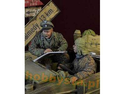 Waffen SS Schwimwagen Crew, Ardennes 1944 (Designed For Tamiya K - zdjęcie 2