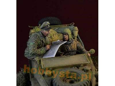 Waffen SS Schwimwagen Crew, Ardennes 1944 (Designed For Tamiya K - zdjęcie 4