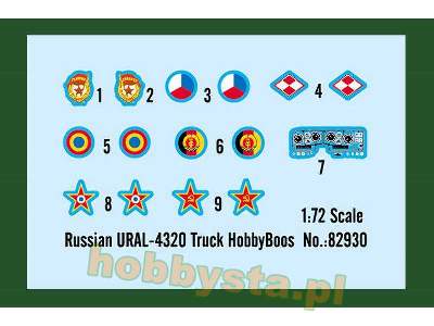 Ural-4320 rosyjska ciężarówka - zdjęcie 3