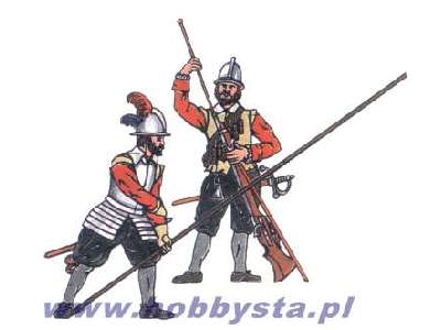 Figurki Imperial Infantry (30years'War) - zdjęcie 1