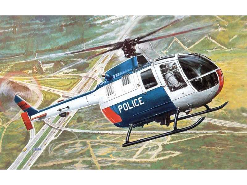BO 105 śmigłowiec policyjny Mój Pierwszy Model - zestaw - zdjęcie 1 BO 105 śmigłowiec policyjny Mój Pierwszy Model - zestaw - zdjęcie 1