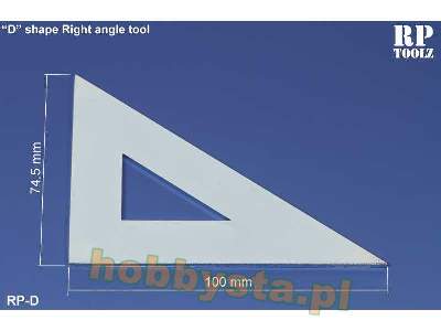 D Shape Right Angle Tool - zdjęcie 1