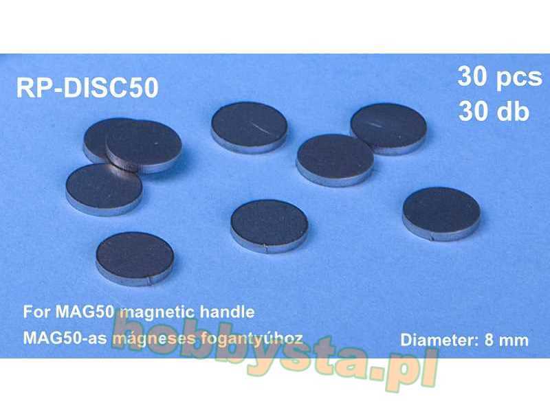 8 mm Steel Discs 30 Pcs - zdjęcie 1