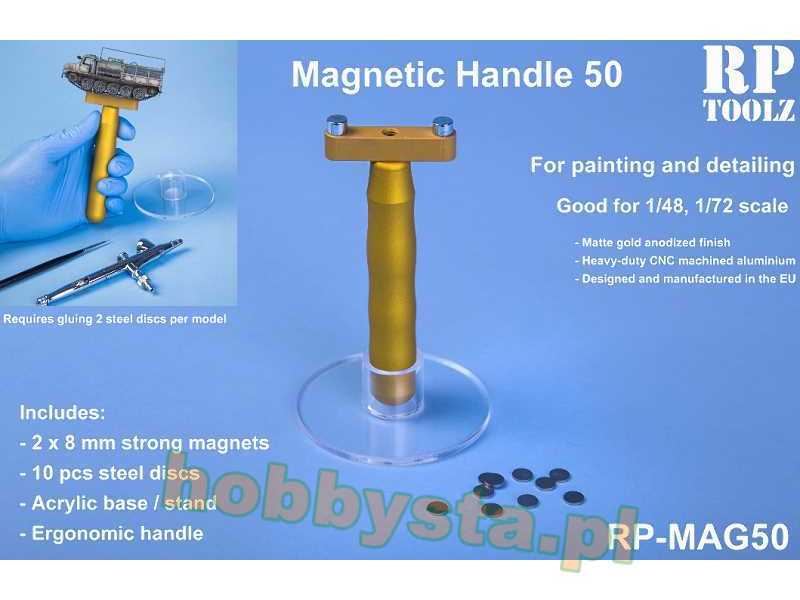 Mag50 , Magnetic Handle With Acrylic Basement - zdjęcie 1 Mag50 , Magnetic Handle With Acrylic Basement - zdjęcie 1