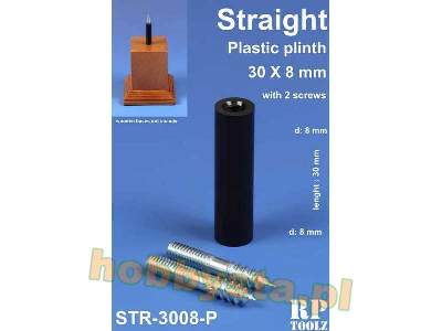 Straight Plastic Plinth 30x8 mm - zdjęcie 1