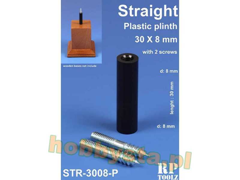 Straight Plastic Plinth 30x8 mm - zdjęcie 1