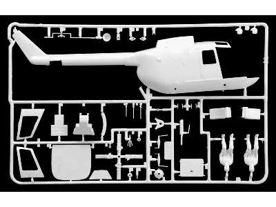 BO 105 śmigłowiec policyjny  Mój Pierwszy Model - zestaw - zdjęcie 6