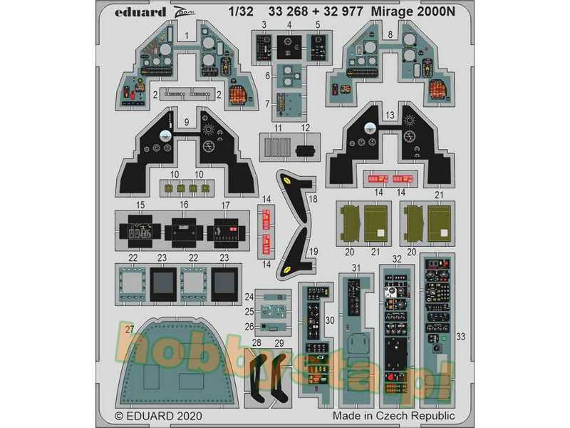 Mirage 2000N 1/32 - zdjęcie 1 Mirage 2000N 1/32 - zdjęcie 1