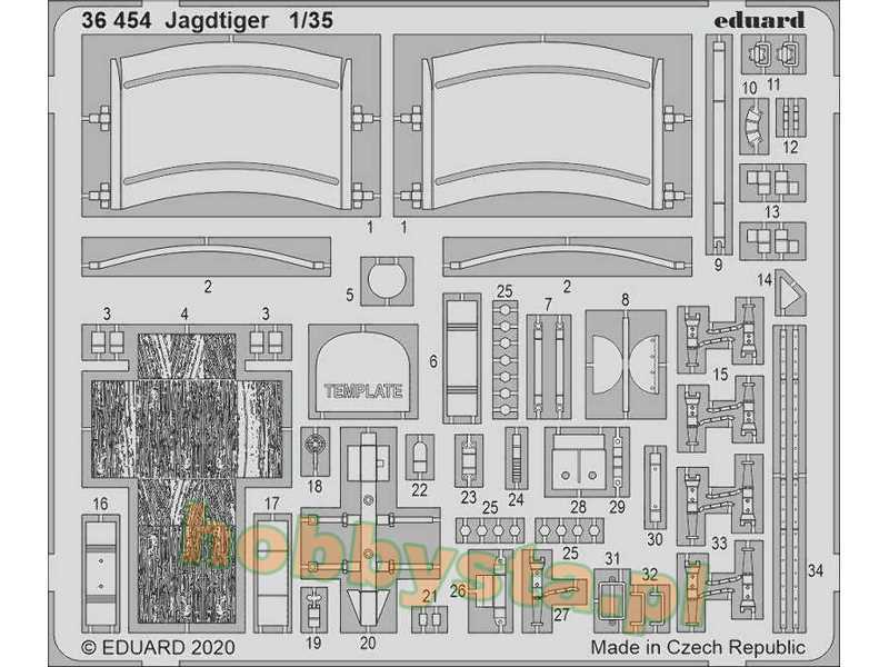 Jagdtiger 1/35 - Takom - zdjęcie 1