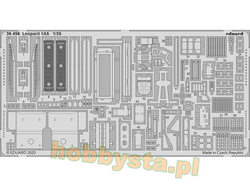 Leopard 1A5 1/35 - Hobby Boss - zdjęcie 1