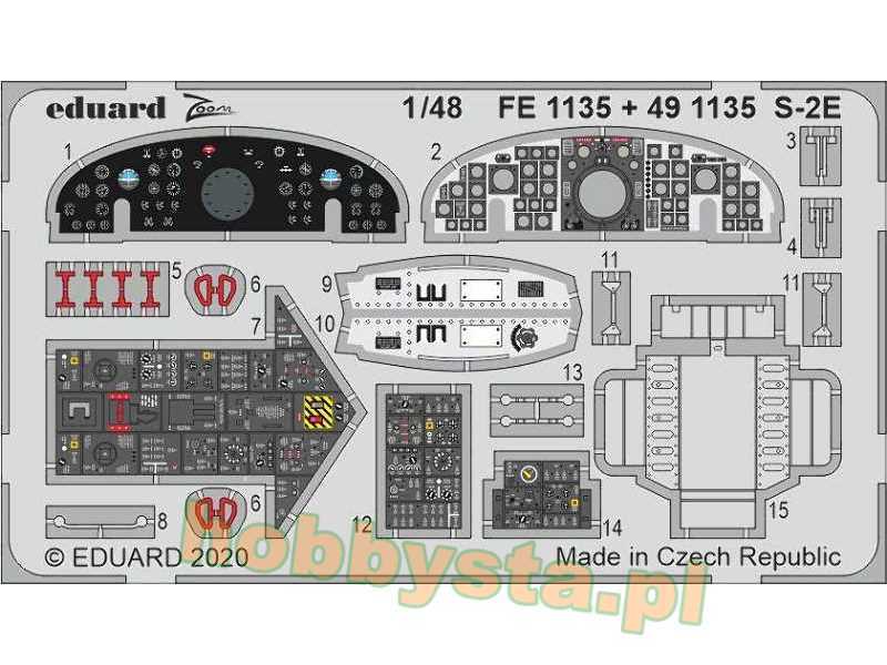 S-2E interior 1/48 - zdjęcie 1