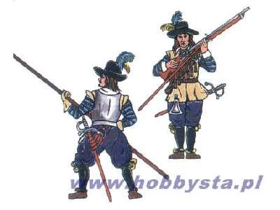 Figurki Swedish Infantry (30years' war) - zdjęcie 1