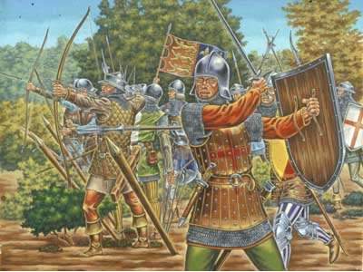 Figurki English Knights 100 Years`War - zdjęcie 1