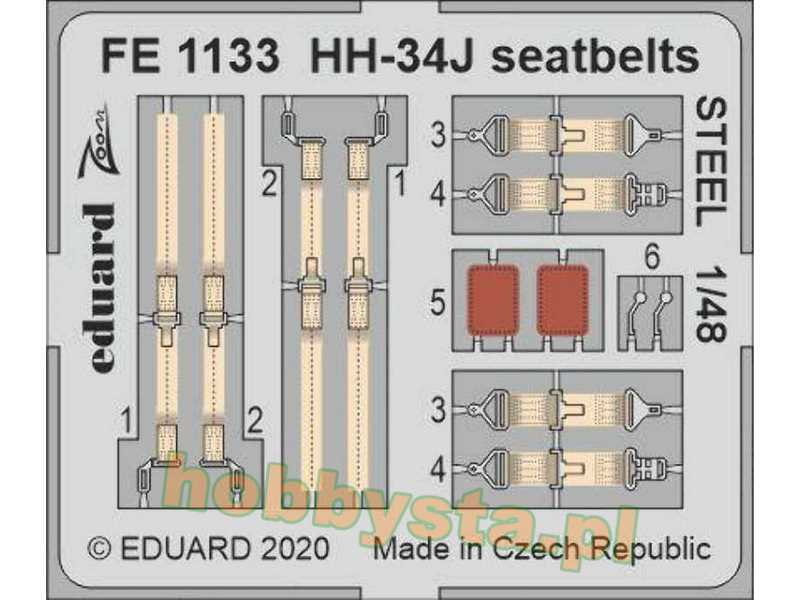 HH-34J seatbelts STEEL 1/48 - Trumpeter - zdjęcie 1 HH-34J seatbelts STEEL 1/48 - Trumpeter - zdjęcie 1
